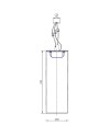 ***OFER/DES*** GLACIAR * FOCO LED GRANDE 9W 4000K - IP44